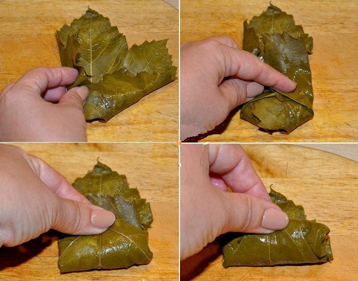 Как приготовить долму из виноградных листьев в домашних условиях рецепты с фото