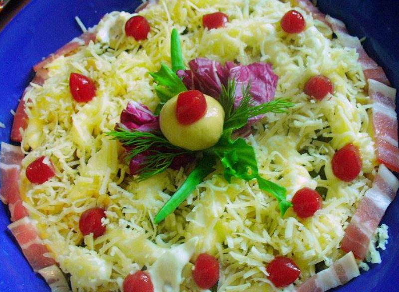 Вкусные салаты на новый год рецепты с фото новые Вкусные салаты на новый год рецепты с фото новые
