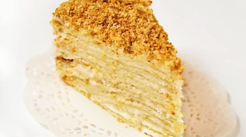 Наполеон: рецепт классического торта Наполеон, советского времени