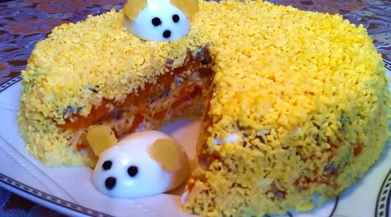 Салат Мимоза с горбушей: Топ 5 классических рецептов Мимозы с горбушей и не только