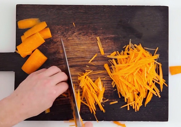 narezat morkov