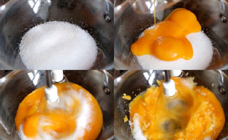 Смазывать яйца маслом. Желтки с сахаром. Взбитые яйца с сахаром. Взбитые желтки с сахаром. Взбиваем яйца с сахарным песком.