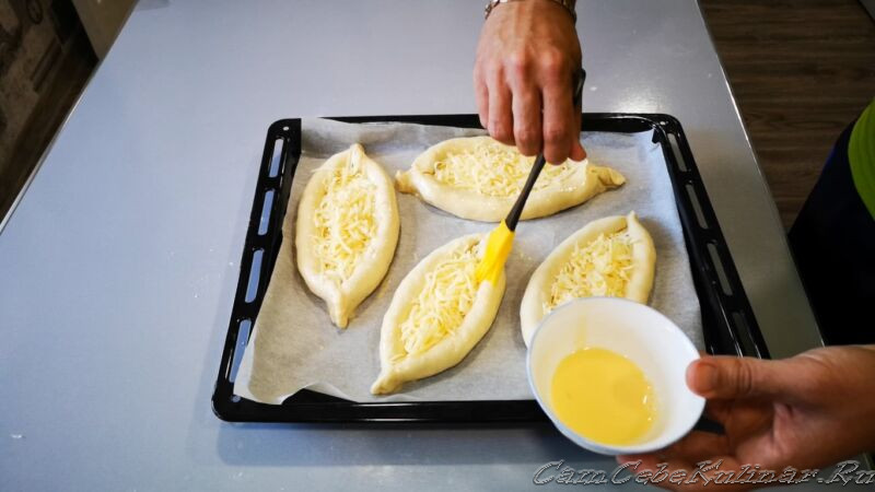 Рецепт аджарских хачапури с фото Грузинская лодочка и аджарские хачапури